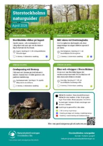 Program april Storstockholms naturguider